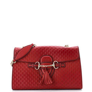 Emily Chain Flap Bag Microguccissima #250859G10B